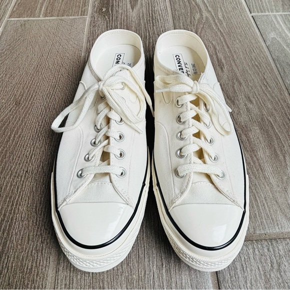 Converse Chuck Taylor unisex Slip On White New Sneakers size M 10.5 W 12.5 - Picture 3 of 16